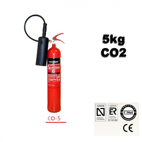 Extintor de CO2 5kg Extintores Online